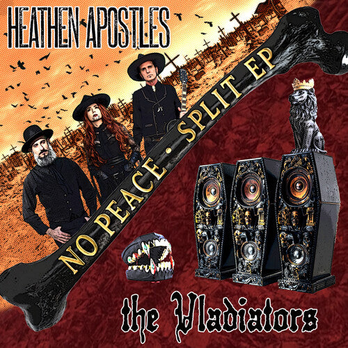 Heathen Apostles & the Vladiators: No Peace - COMPACT DISCS