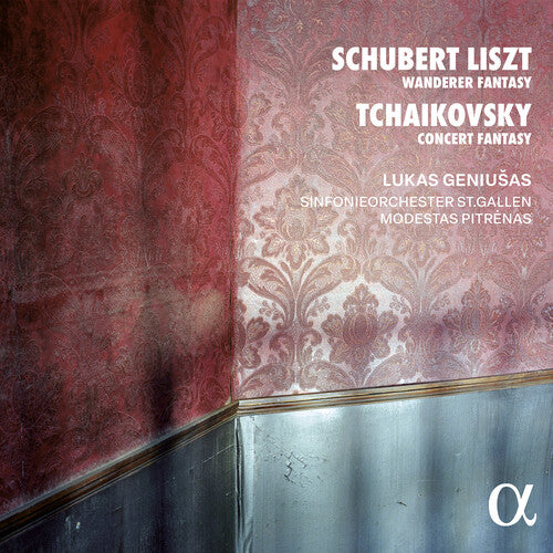 Lukas Geniusas: Schubert/Liszt: Wanderer Fantasy; Tchaikovsky: Concert Fantasy - COMPACT DISCS