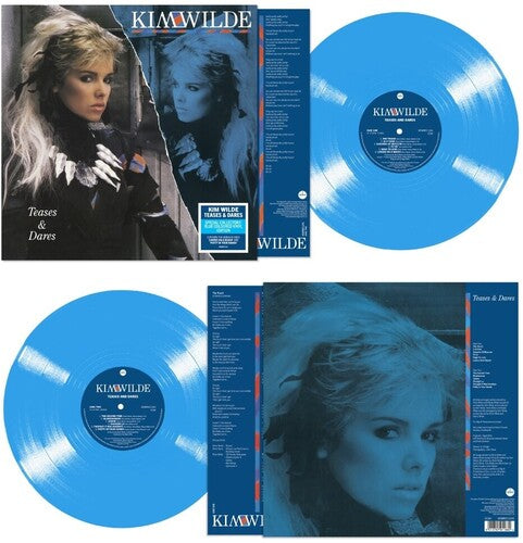 Kim Wilde: Teases & Dares - 140gm Blue Vinyl - VINYL LP
