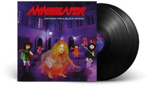Annihilator: Criteria For A Black Widow - Black Vinyl - VINYL LP