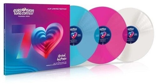 Various Artists: Eurovision Song Contest Vienna 2026 / Various - Limited Blue & Pink Colored Vinyl - VINYL LP