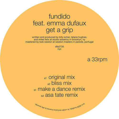 Fundido: Get A Grip - 12-INCH SINGLE