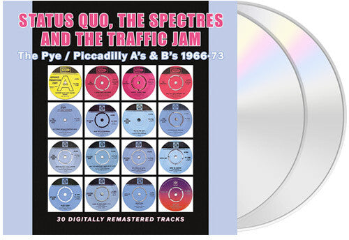 Status Quo: Status Quo / Traffic Jam / The Spectres / The Pye / Piccadilly A's & B's 1966-1973 - COMPACT DISCS