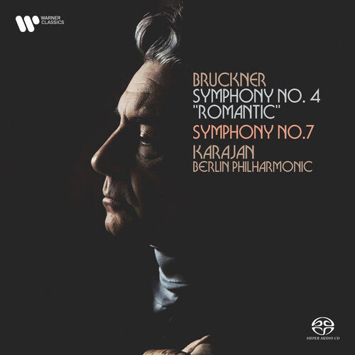 Herbert von Karajan: Bruckner: Symphonies Nos. 4 & 7 (Remastered - Hybrid Sacd) - SUPER-AUDIO CD