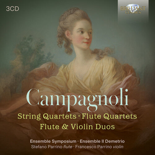 Ensemble Symposium: Campagnoli: String Quartets, Flute Quartets, Flute & Violin Duos - COMPACT DISCS