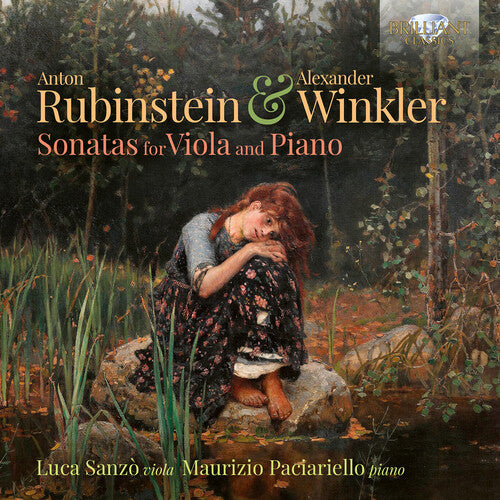 Luca Sanzo: Rubinstein & Winkler: Sonatas for Viola and Piano - COMPACT DISCS