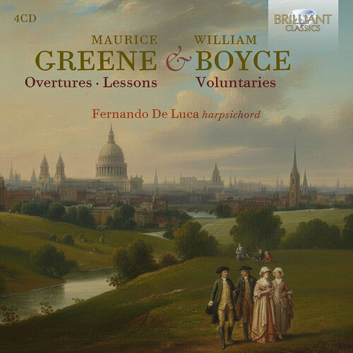 Fernando De Luca: Greene: Overtures & Lessons; Boyce: Voluntaries - COMPACT DISCS