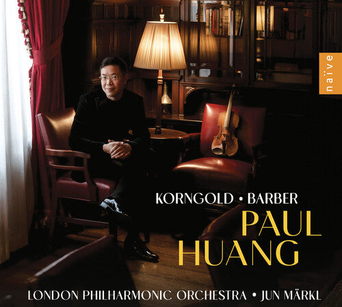 Paul Huang: Korngold & Barber - COMPACT DISCS