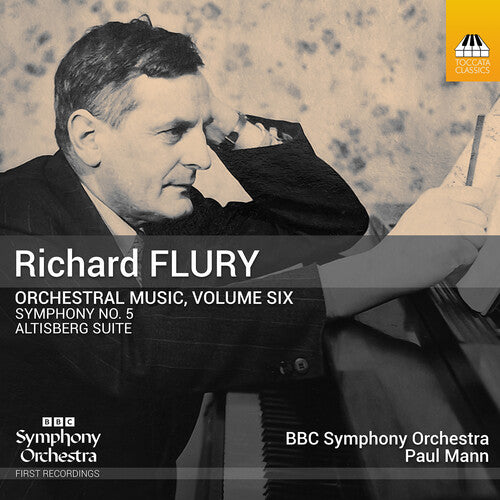 The BBC Symphony Orchestra: Richard Flury: Orchestral Music, Vol. 6 - COMPACT DISCS