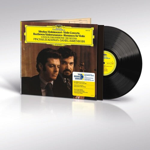 P. Zukerman: Sibelius: Violin Concerto / Beethoven: Romances - VINYL LP