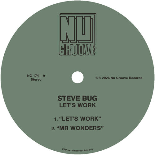 Steve Bug: Let's Work - 12-INCH SINGLE