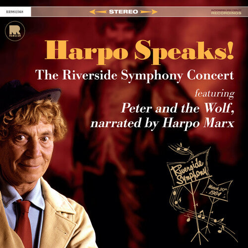 Harpo Marx: Harpo Speaks!: The Riverside Symphony Concert Featuring Peter And The Wolf - COMPACT DISCS