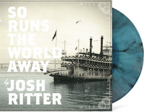 Josh Ritter: So Runs the World Away - SEAGLASS WITH BLACK SWIRL VINYL - VINYL LP