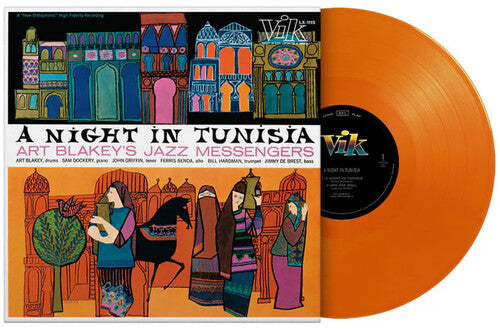 Art Blakey and The Jazz Messengers: Night In Tunisia - Limited 180-Gram Orange Colored Vinyl - VINYL LP