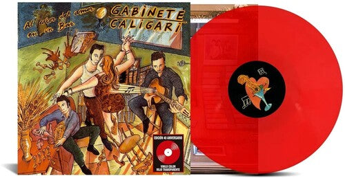 Gabinete Caligari: Al Calor Del Amor En Un Bar - Red Transparent Vinyl - VINYL LP