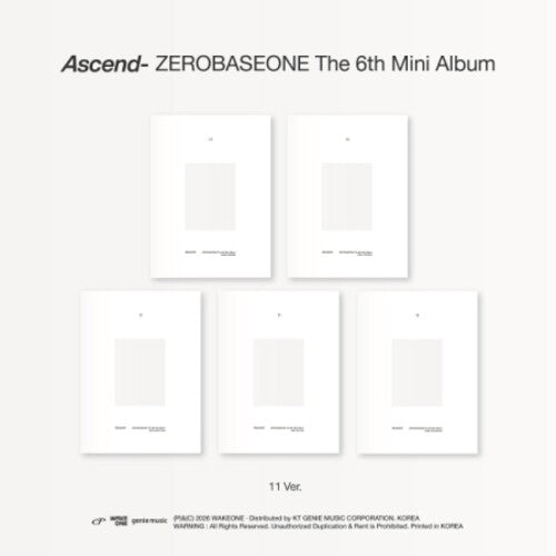Zerobaseone: Ascend - 11 Version - COMPACT DISCS
