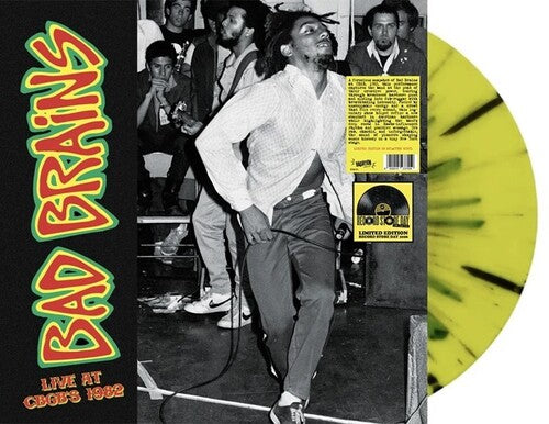 Bad Brains: Live At CBGB'S 1982 - Limited Splatter Colored Vinyl - VINYL LP