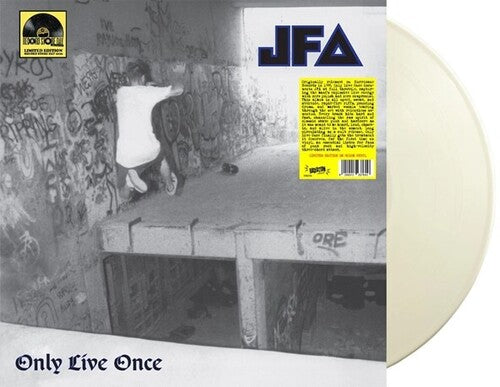 JFA: Only Live Once - Limited White Colored Vinyl - VINYL LP