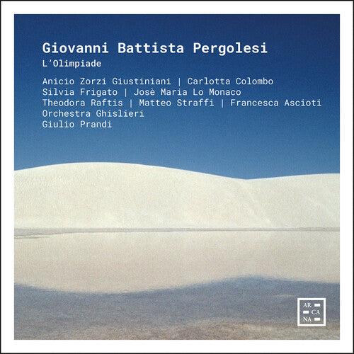 Anicio Zorzi Giustiniani: Pergolesi: L'Olimpiade - COMPACT DISCS