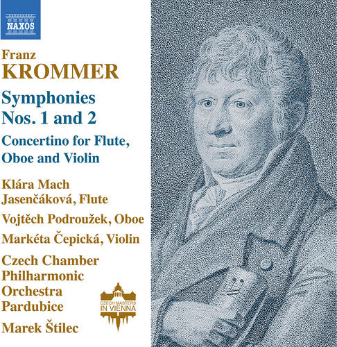 Klara Mach Jasencakova: Krommer: Symphonies Nos. 1-2 - COMPACT DISCS