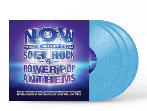 Various Artists: Now That's What I Call Soft Rock & Power Pop Anthems / Various - Blue Colored Vinyl - VINYL LP