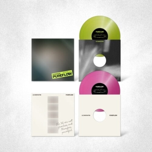 Le Sserafim: Pureflow Pt.1 - Random Colored Glitter Vinyl - VINYL LP