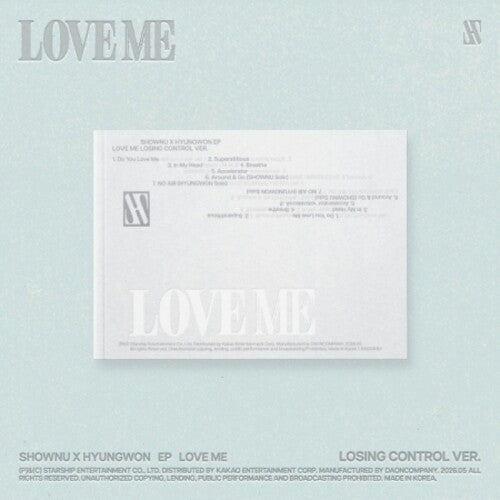 Shownu X Hyungwon: Love Me - Losing Control Version - COMPACT DISCS