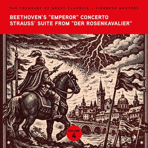 Ljubljana Symphony Orchestra: The Treasury of Great Classics - Viennese Masters - Vol. 4. Beethoven's "Emperor" Concerto, Strauss' Suite from "Der Rosenkavalier" - COMPACT DISCS