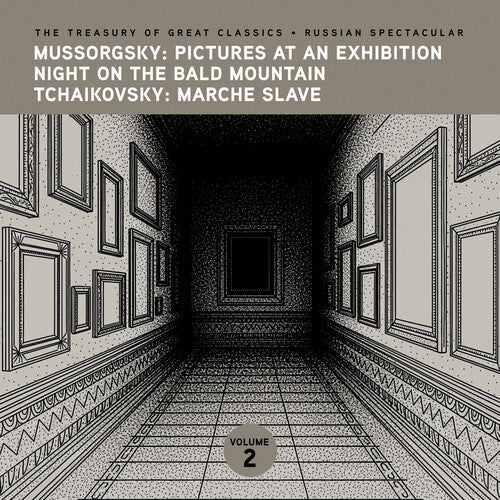 Prague Symphony Orchestra: The Treasury of Great Classics - Russian Spectacular - Vol. 2. Mussorgsky: Pictures at an Exhibition, Night on Bald Mountain & Tchaikovsky: Marche Slave - COMPACT DISCS