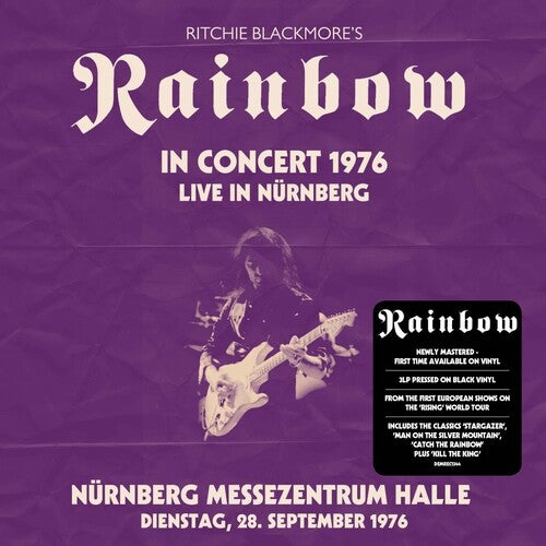 Blackmore, Ritchie / Rainbow: Live In Nurnberg 1976: Nurnberg Messezentrum Halle 28.9.1976 - 140-Gram Black Vinyl - VINYL LP