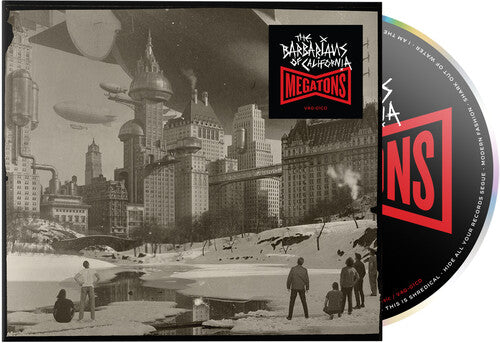 The Barbarians Of California: Megatons - COMPACT DISCS