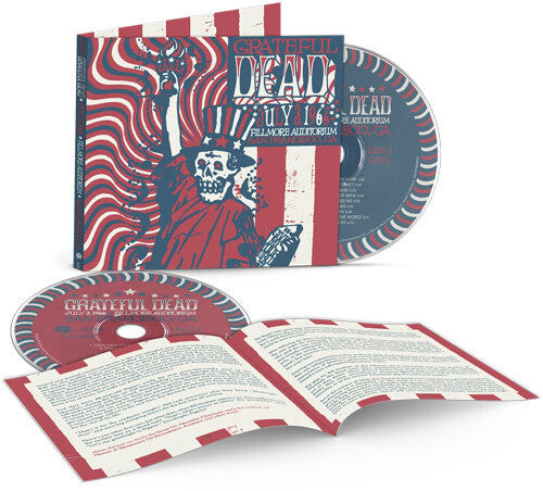 Grateful Dead: Fillmore Auditorium, San Francisco, CA (7/3/66) [Live] - COMPACT DISCS