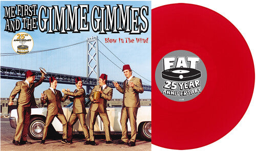 Me First and the Gimme Gimmes: Blow in the Wind - 25th Anniversary - Apple Red - VINYL LP
