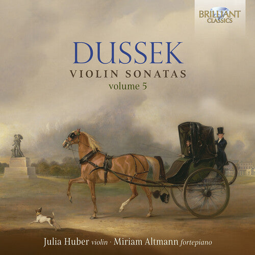 Miriam Altmann: Dussek: Violin Sonatas, Vol. 5 - COMPACT DISCS