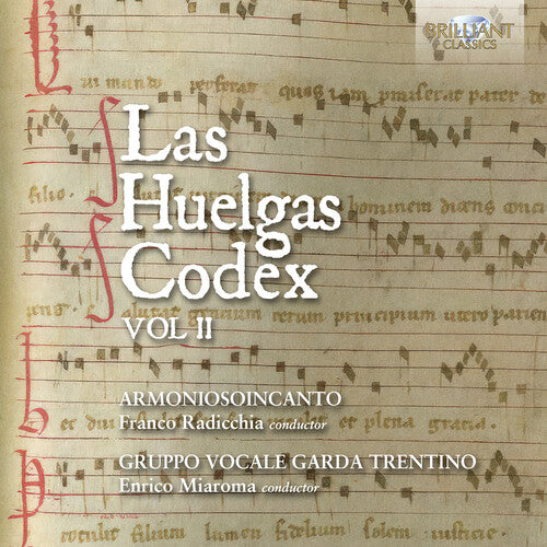 Gruppo Vocale Garda Trentino: Las Huelgas Codex, Vol. 2 - COMPACT DISCS