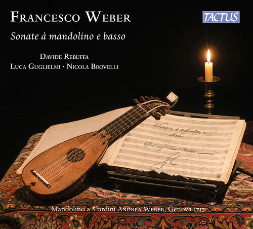 Davide Rebuffa: Weber: Sonate a mandolino e basso - COMPACT DISCS