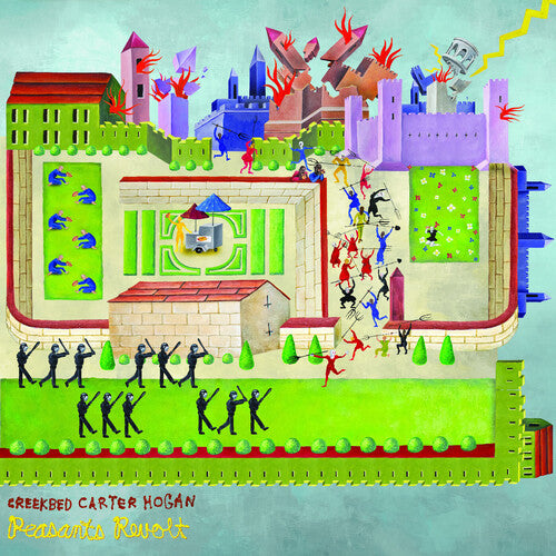 Creekbed Carter Hogan: Peasants Revolt - Lime Green Vinyl - VINYL LP