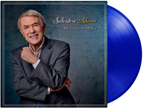 Salvatore Adamo: Mes Chansons Ma Vie - Limited 180-Gram Translucent Blue Colored Vinyl - VINYL LP