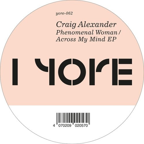 Alexander, Craig: Phenomenal Woman/Across My Mind - 12-INCH SINGLE