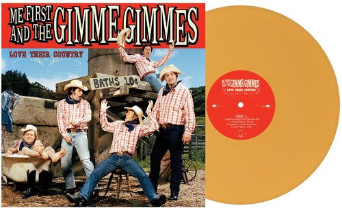 Me First and the Gimme Gimmes: Love Their Country - Mustard Yellow - VINYL LP