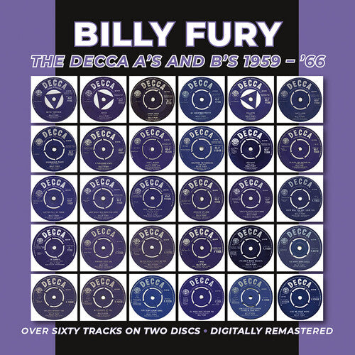 Billy Fury: Decca A's & B's 1959-1966 - COMPACT DISCS