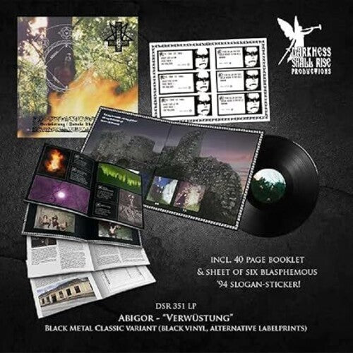 Abigor: Verwustung / Invoke The Dark Age - VINYL LP