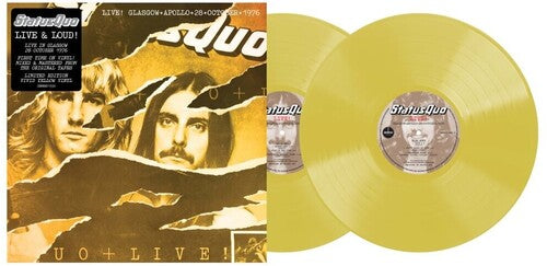 Status Quo: 28th October 1976 Live - 140-Gram Yellow Colored Vinyl - VINYL LP