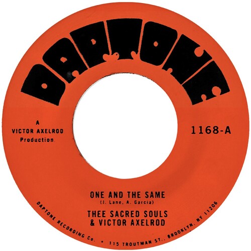 Thee Sacred Souls: One and the Same B/W Same Difference - 7-INCH SINGLE