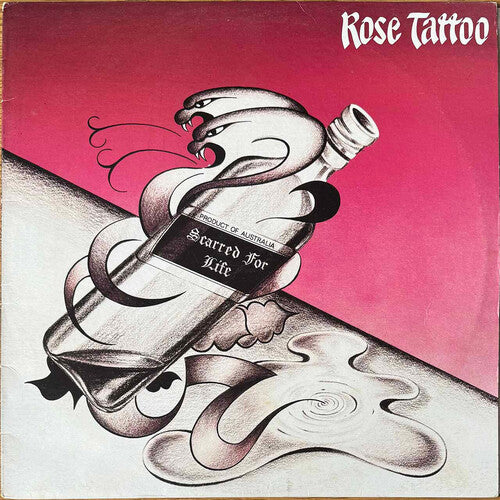 Rose Tattoo: Scarred For Life - Limited 140-Gram Red & White Swirl Colored Vinyl - VINYL LP
