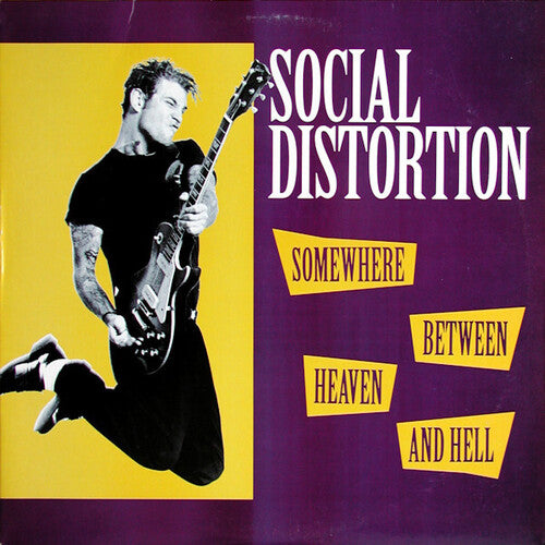 Social Distortion: Somewhere Between Heaven & Hell - Limited 180-Gram Yellow Colored Vinyl - VINYL LP