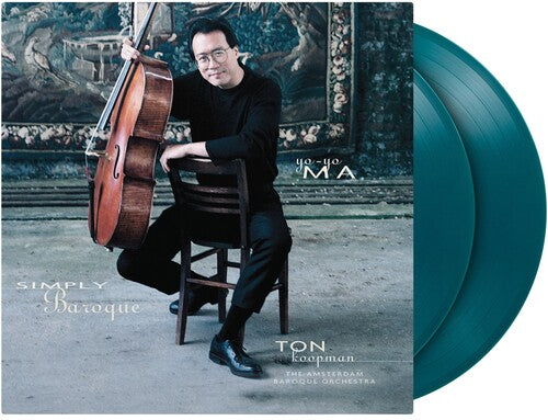 Yo-Yo Ma: Simply Baroque - Limited 180-Gram Aqua Colored Vinyl - VINYL LP