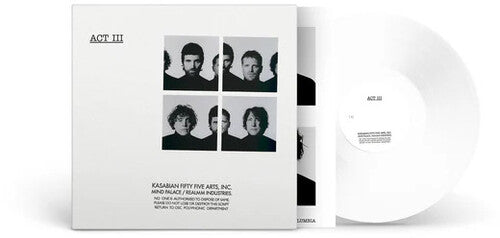 Kasabian: Act III - White Colored Vinyl - VINYL LP