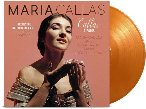Maria Callas: Callas A Paris - Gold & Orange Vinyl - VINYL LP