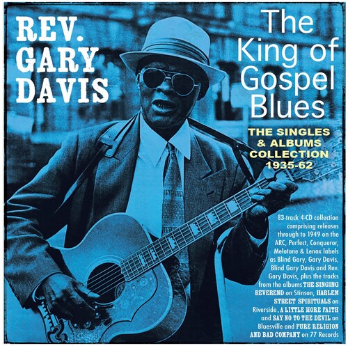 Gary Davis: The King Of Gospel Blues: The Singles & Albums Collection 1935-62 - COMPACT DISCS